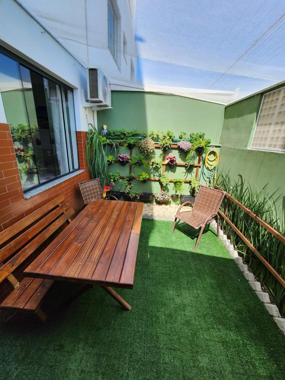 Ferienwohnung Apartamento Terreo Com Jardim Gourmet Piçarras Exterior foto